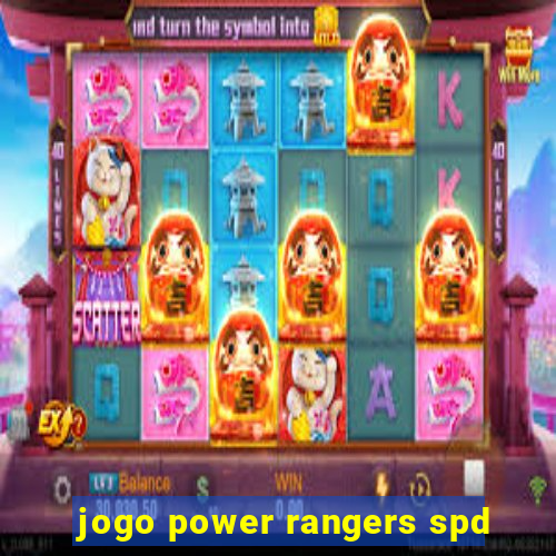 jogo power rangers spd